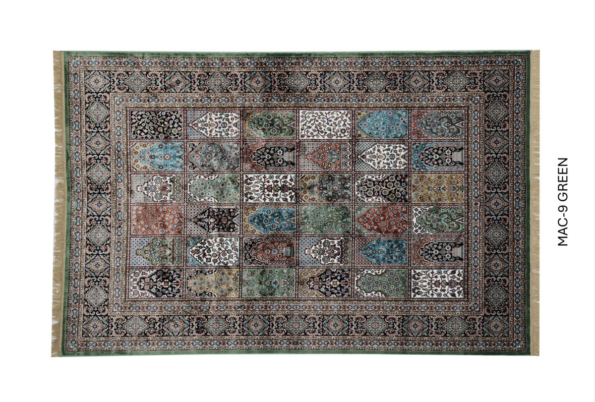 Green Persian Carpet & Rugs