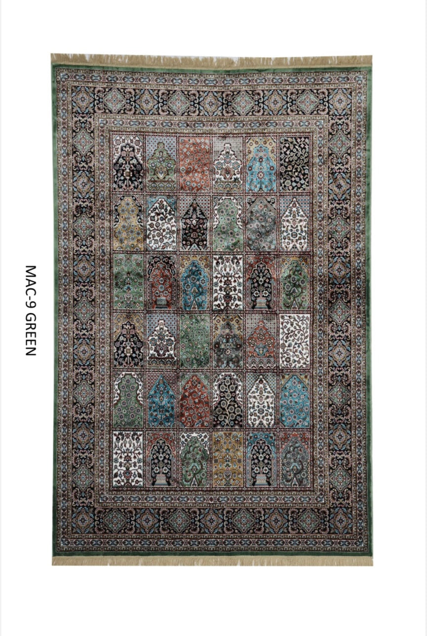 Green Persian Carpet & Rugs