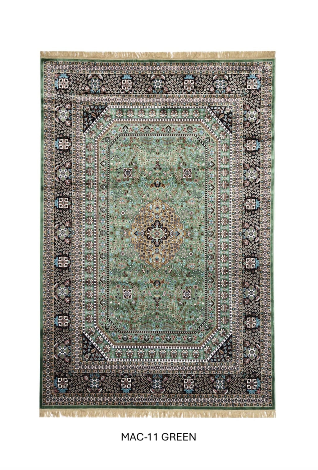 Pistachio Green Persian Carpet & Rugs