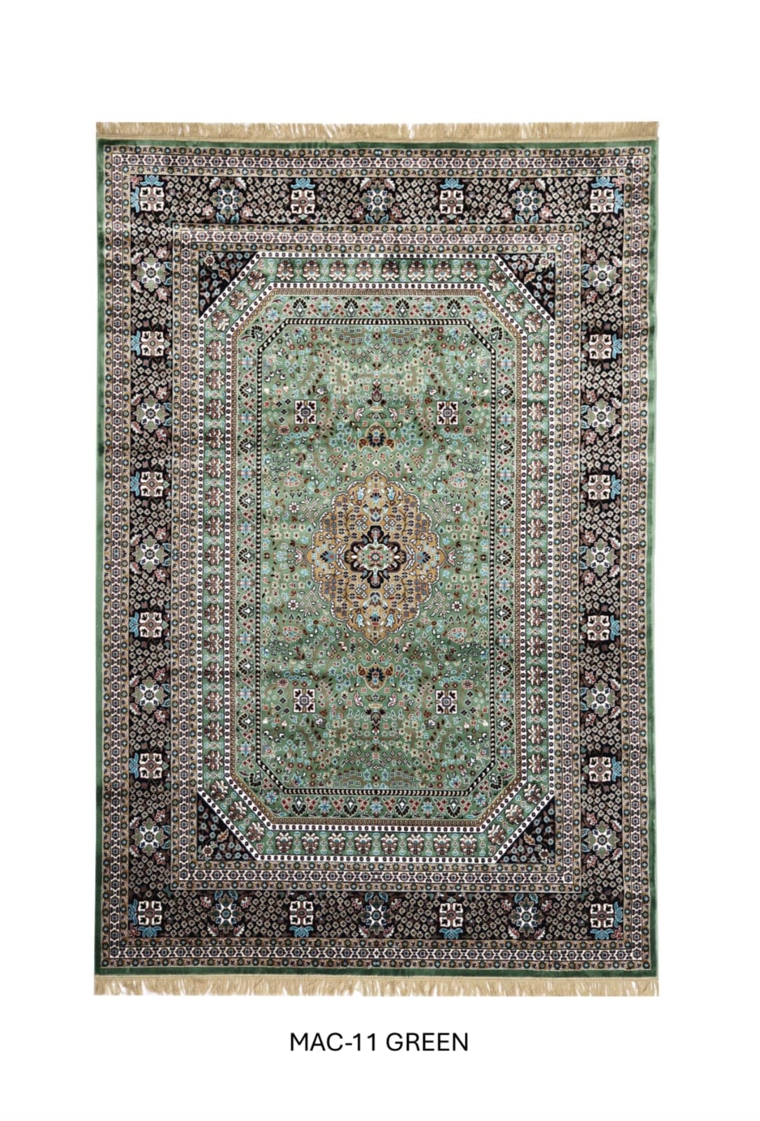 Pistachio Green Persian Carpet & Rugs