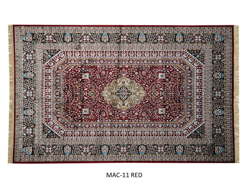 Red Medallion Pattern Persian Carpet & Rugs