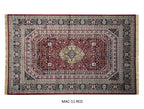 Red Medallion Pattern Persian Carpet & Rugs