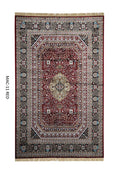 Red Medallion Pattern Persian Carpet & Rugs