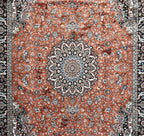 Rust Orange Traditional Persian Carpet & Rugs