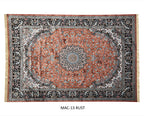 Rust Orange Traditional Persian Carpet & Rugs