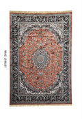Rust Orange Traditional Persian Carpet & Rugs