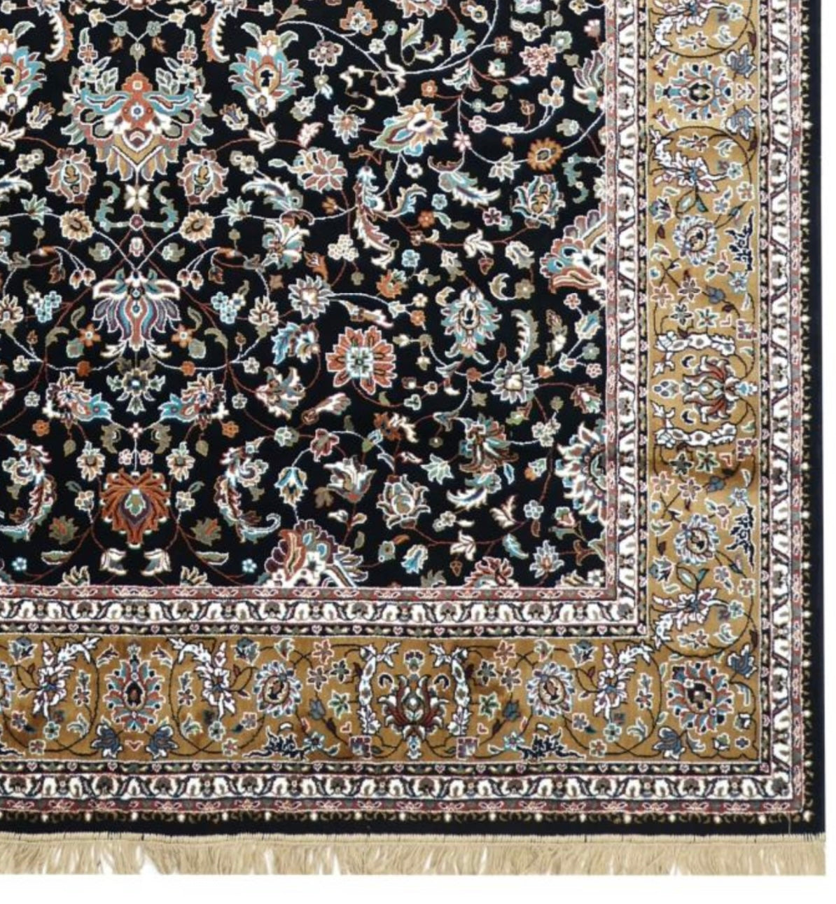 Black Traditional Persian Carpet & Rugs
