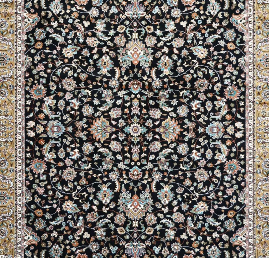 Black Traditional Persian Carpet & Rugs