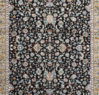 Black Traditional Persian Carpet & Rugs