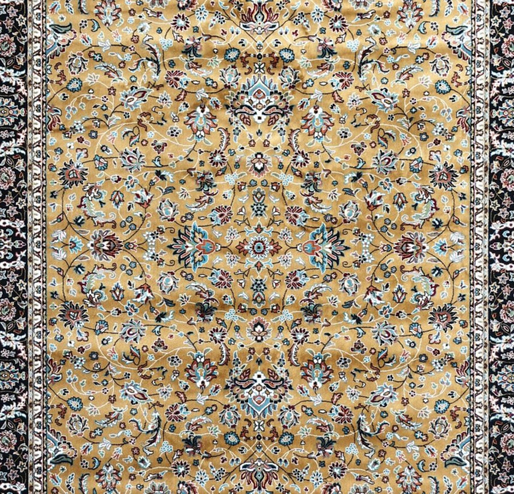 Yellow Traditional Persian Carpet & Rugs