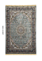 Grey Black Traditional Persian Carpet & Rugs
