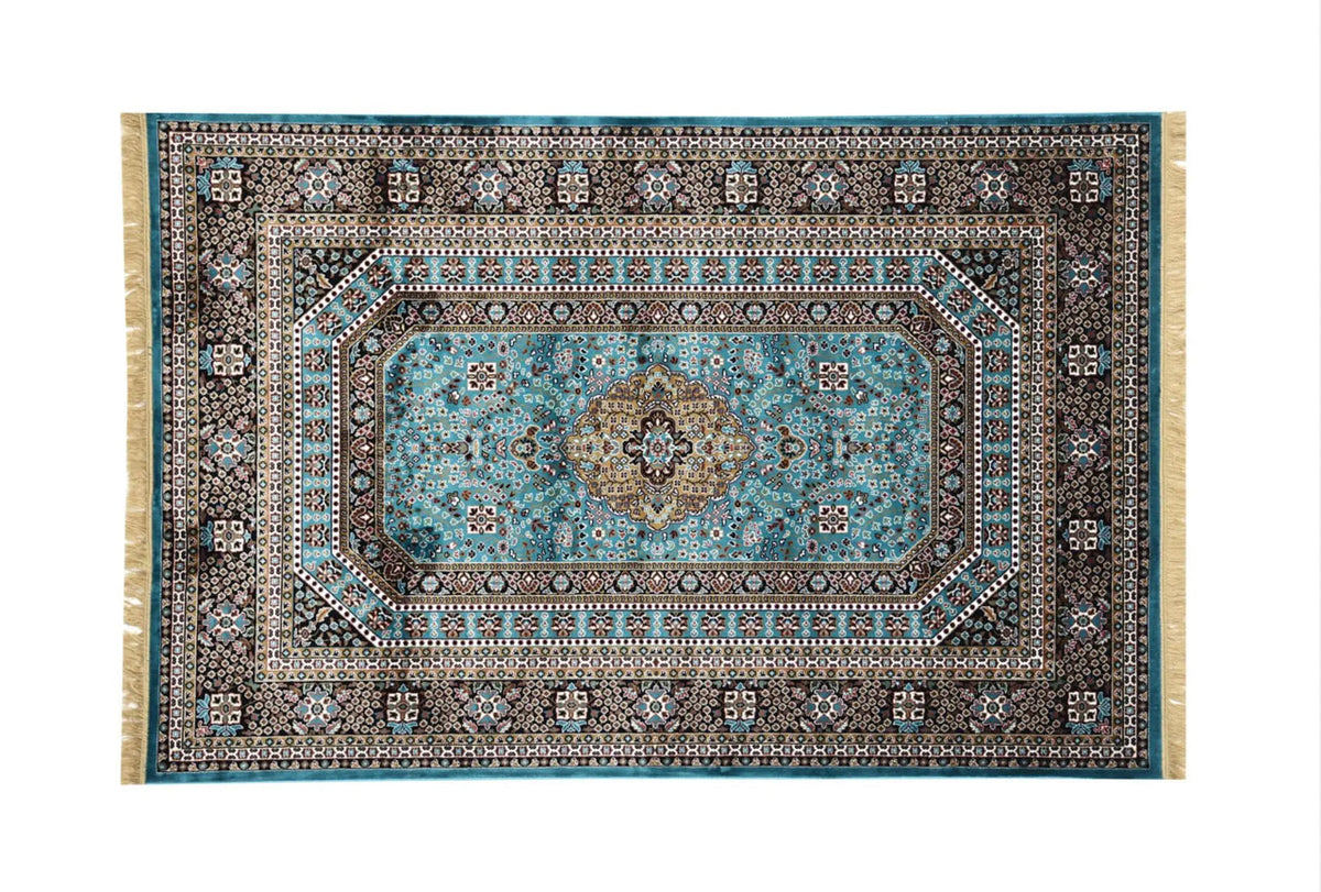 Blue Traditional Persian Carpet & Rugs