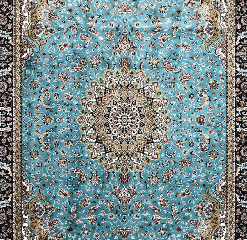Blue Traditional Persian Carpet & Rugs