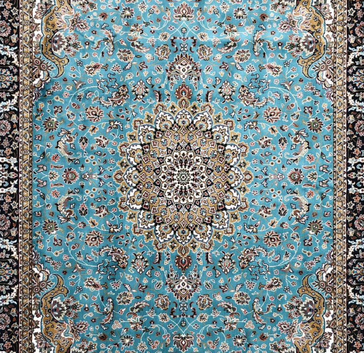 Blue Traditional Persian Carpet & Rugs