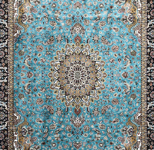 Blue Traditional Persian Carpet & Rugs