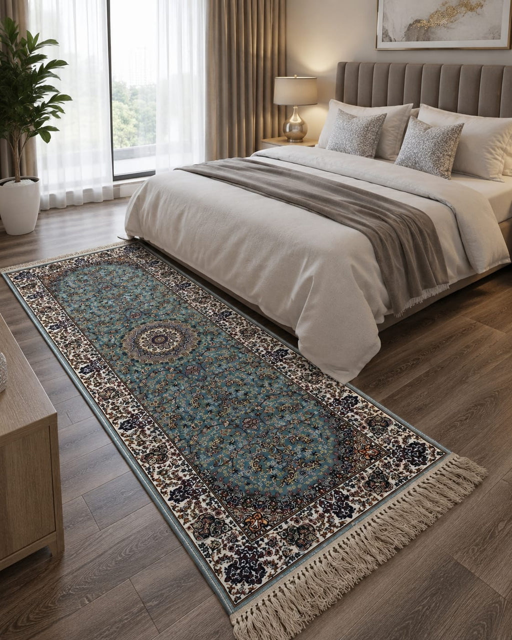 Heriz Bold Geometric Irani Rug