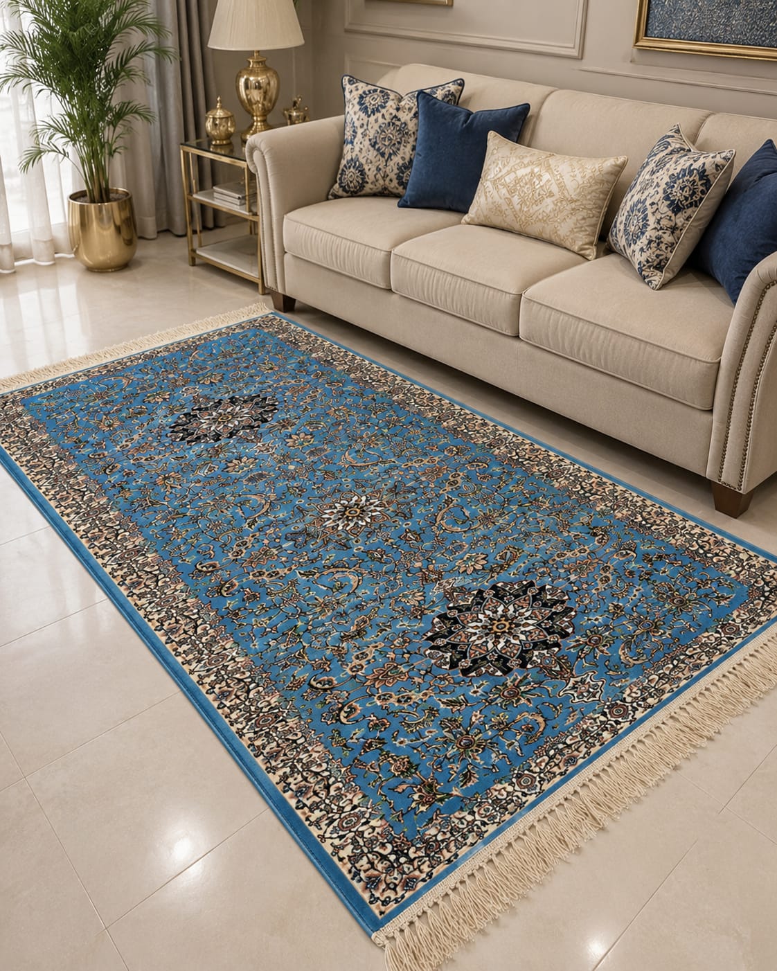 Kashan Authentic Iranian Carpet