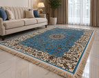 Blue Kashan Heritage Irani Carpets & Rugs