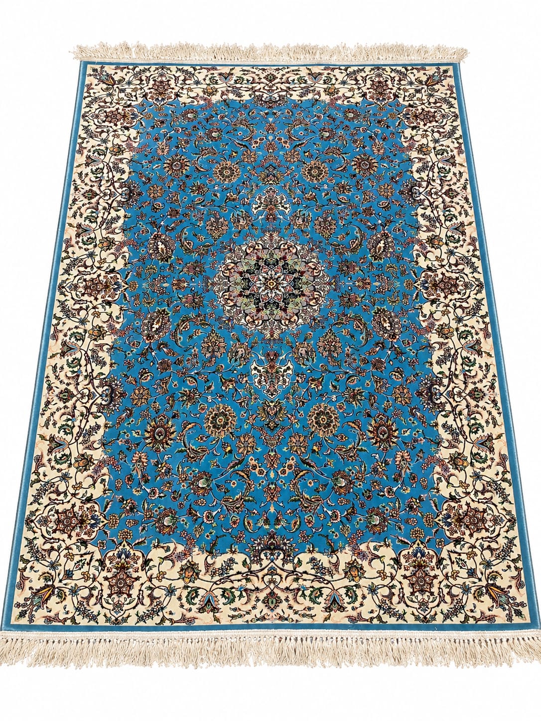Blue Kashan Heritage Irani Carpets & Rugs