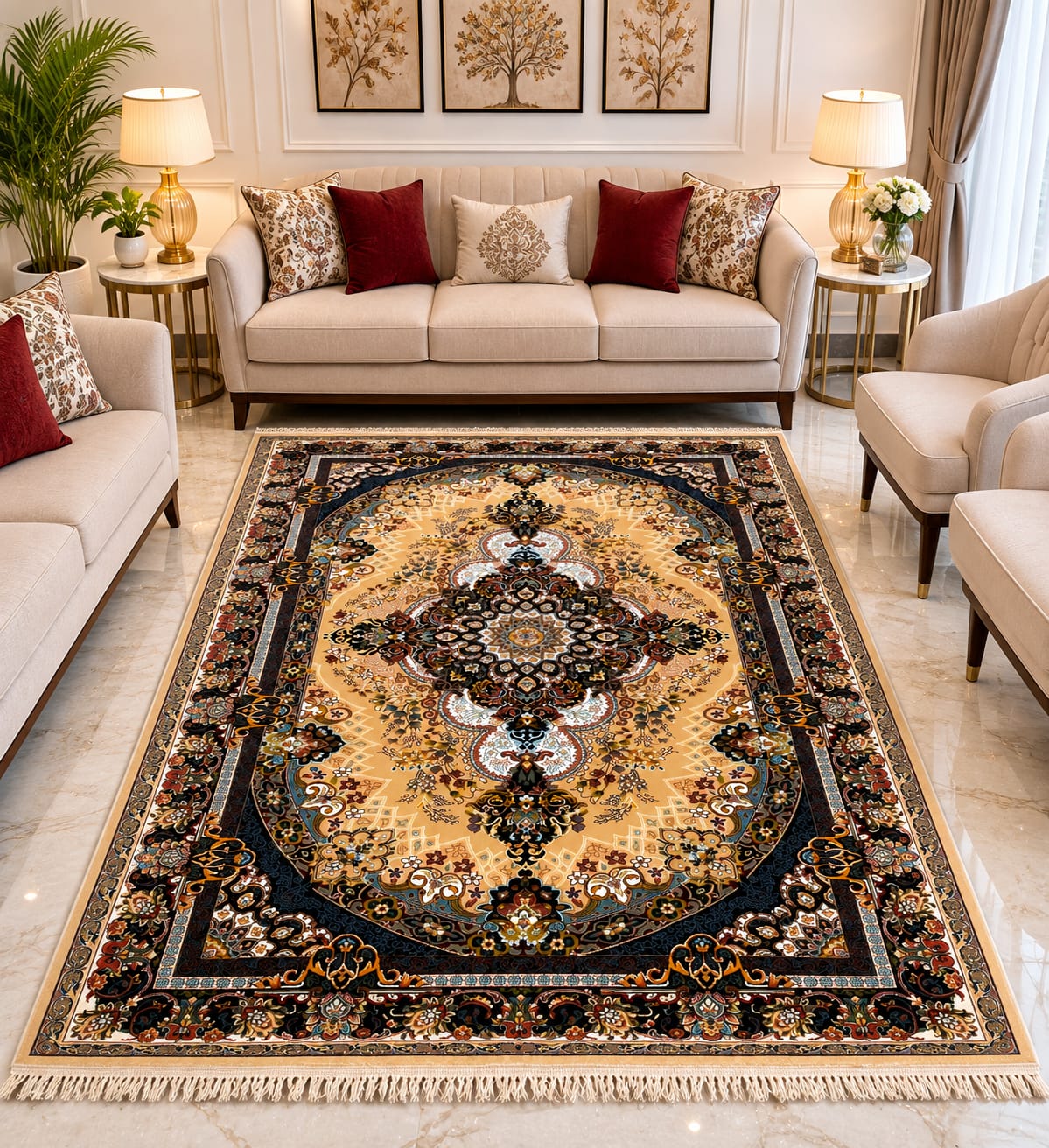 Azure Heritage Irani  Carpets & Rugs