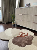 Wisteria Tunnel Irregular Shaped New Zealand Wool Rug