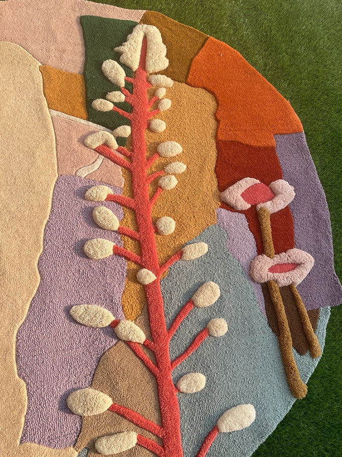 Multicolor 2.1 Irregular Handmade Rug