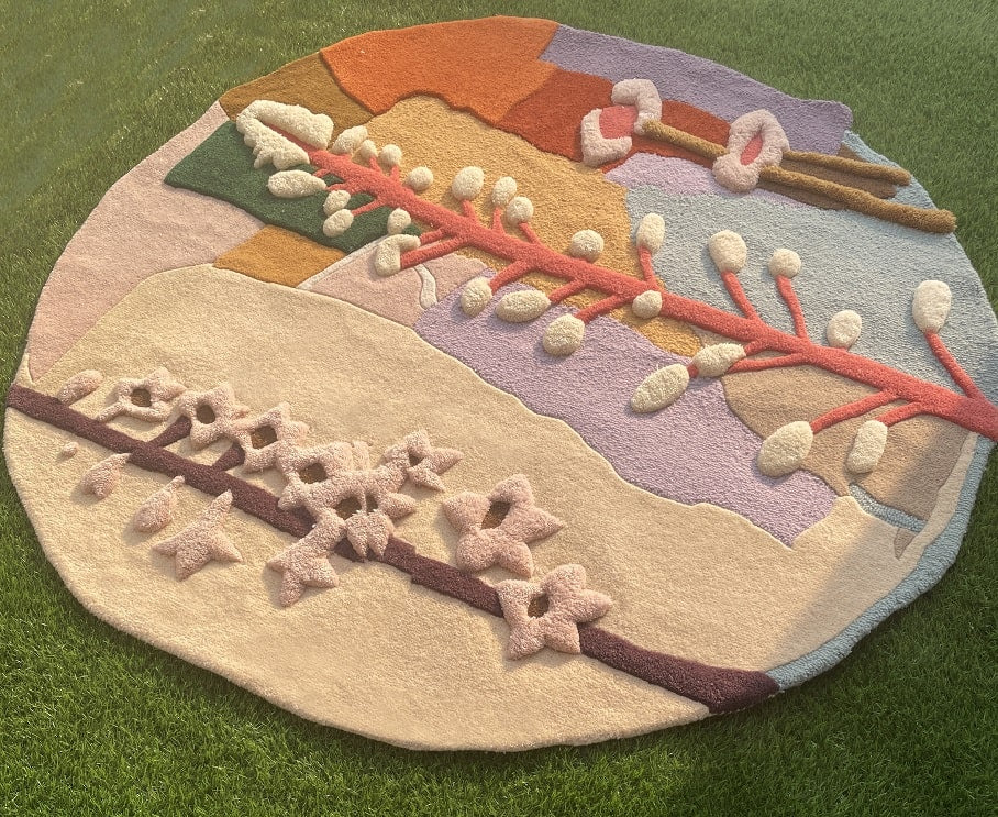 Multicolor 2.1 Irregular Handmade Rug