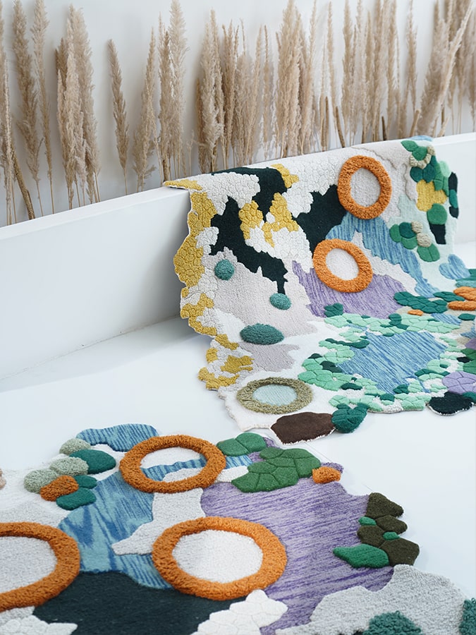Multicolor 3.0 Irregular Handmade Rug