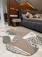 Contexture Multicolor 4.0 Irregular Handmade Rug