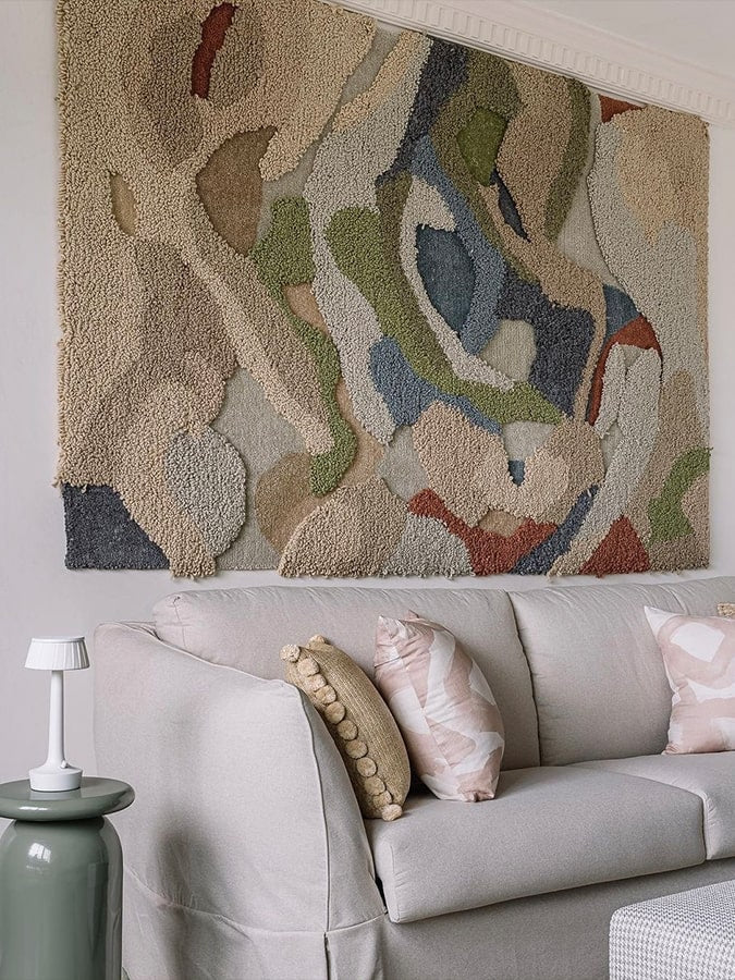 Contexture Multicolor 4.0 Irregular Handmade Rug