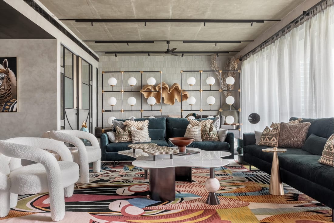 Contexture Multicolor 2.0 Irregular Handmade Rug