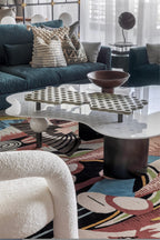 Contexture Multicolor 2.0 Irregular Handmade Rug