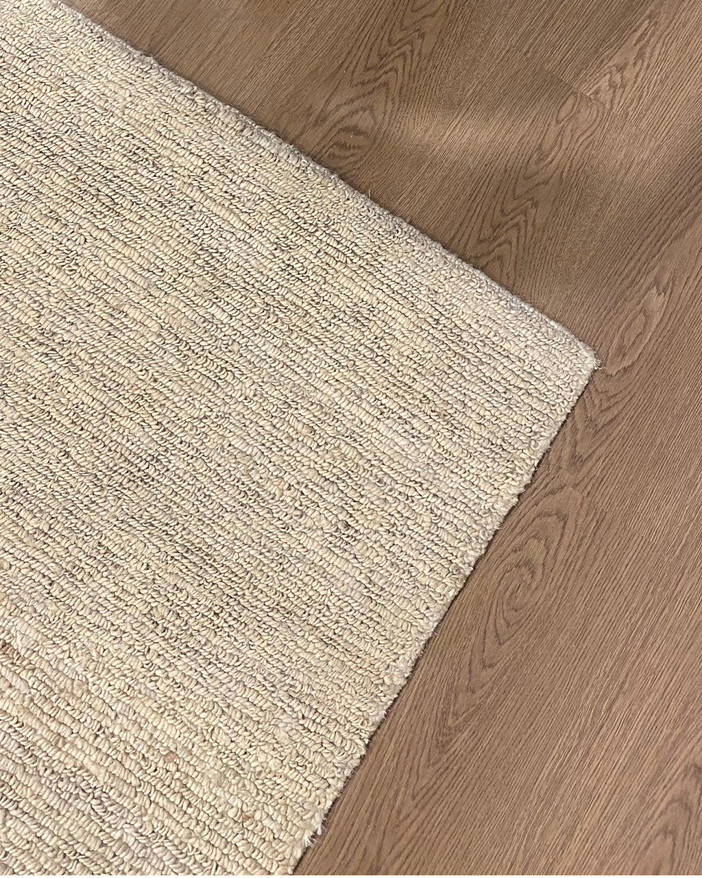 Brown Irregular Handmade Rug