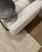 Brown Irregular Handmade Rug