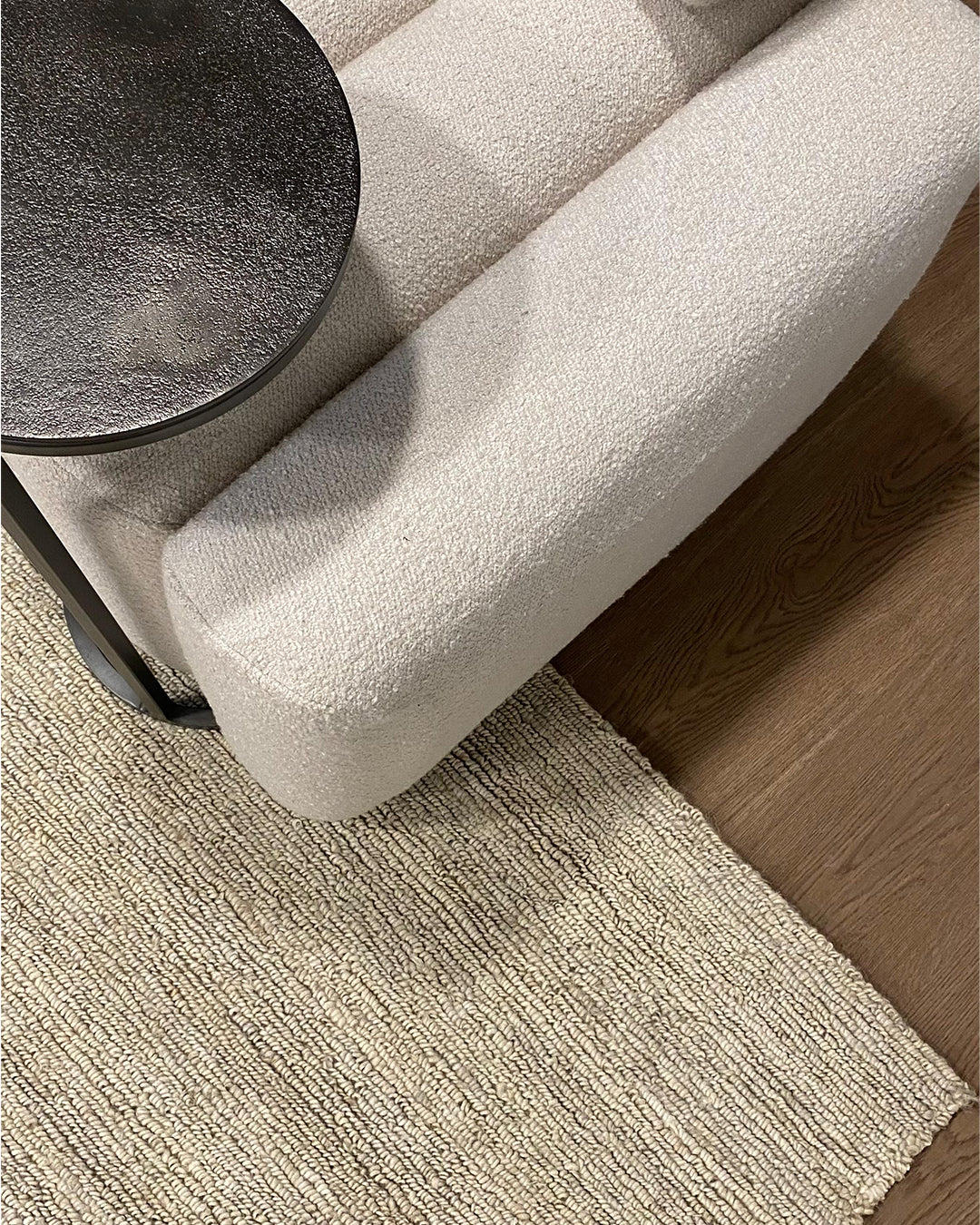 Brown Irregular Handmade Rug