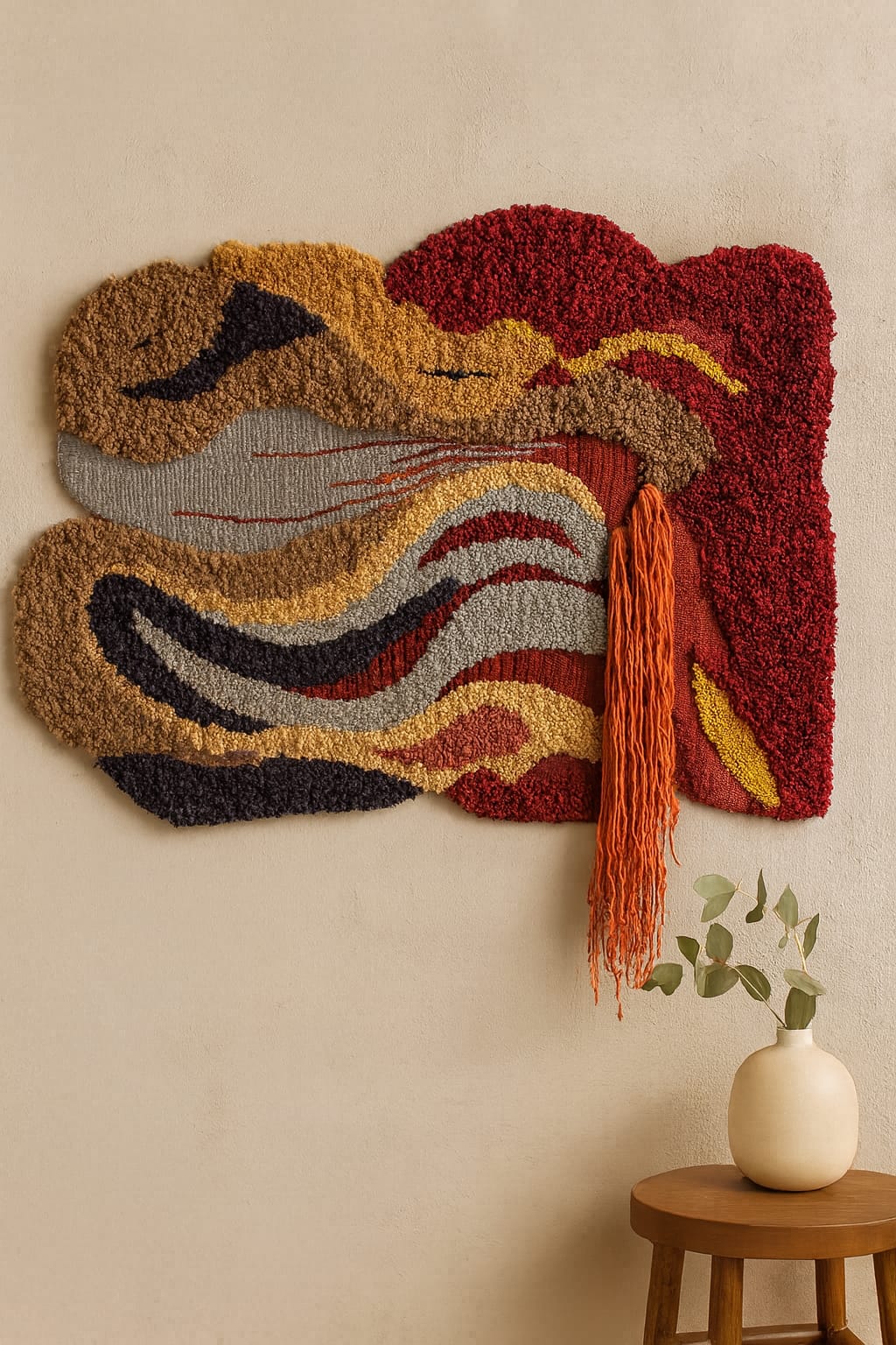Multicolor 2.0  Irregular Handmade Rug