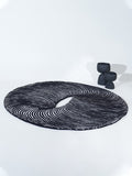 Cosmic Ring 2.0 Irregular Designer Wool Hand Tufted Rug