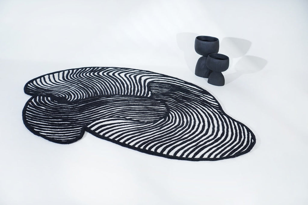 Cosmic Ring Irregular Hand Tufted Carpet & Rug