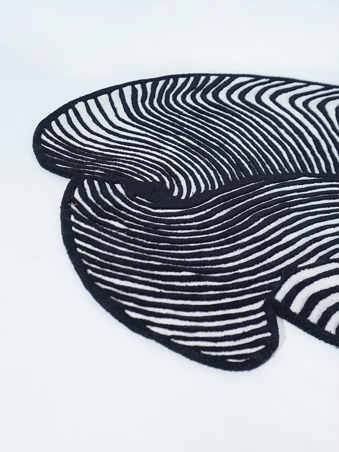 Cosmic Ring Irregular Hand Tufted Carpet & Rug