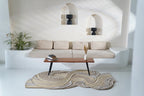Granite Irregular Shaped New Zealand Wool Rug