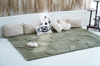 Pop Art Camel Round Handmade Rug