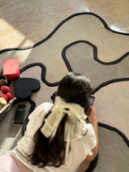 Labrynith Irregular Hand Tufted Carpet & Rug