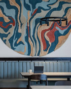 Eclat des Couleurs Area Irregular Hand Tufted Carpet & Rug