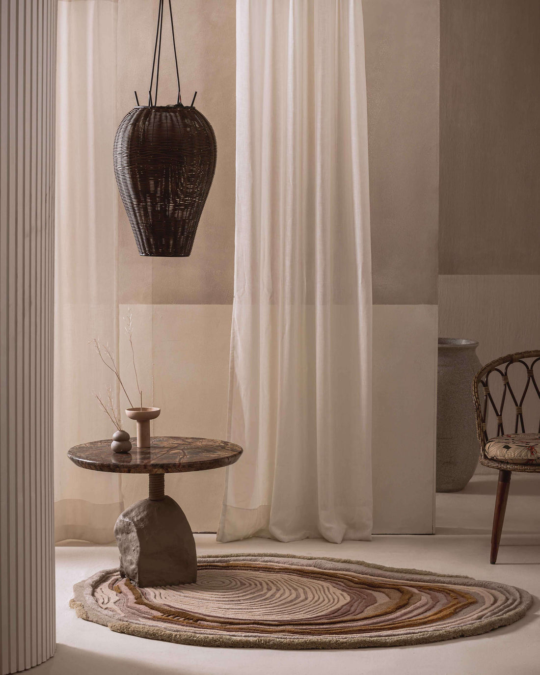 Eden Irregular Hand Tufted Carpet & Rug