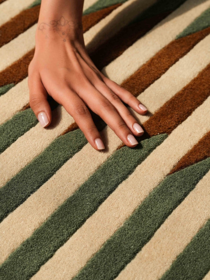 Spectra Irregular Hand Tufted Carpet & Rug