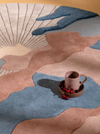 Yin and Yang Irregular Hand Tufted Carpet & Rug