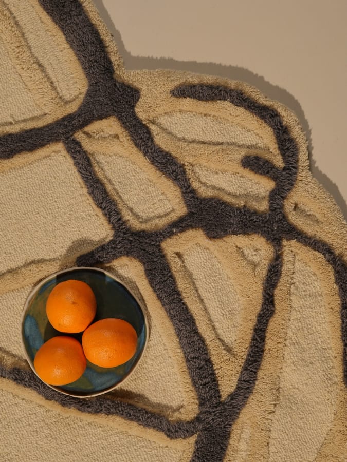 Jardin Hand Woven Irregular Hand Tufted Carpet & Rug