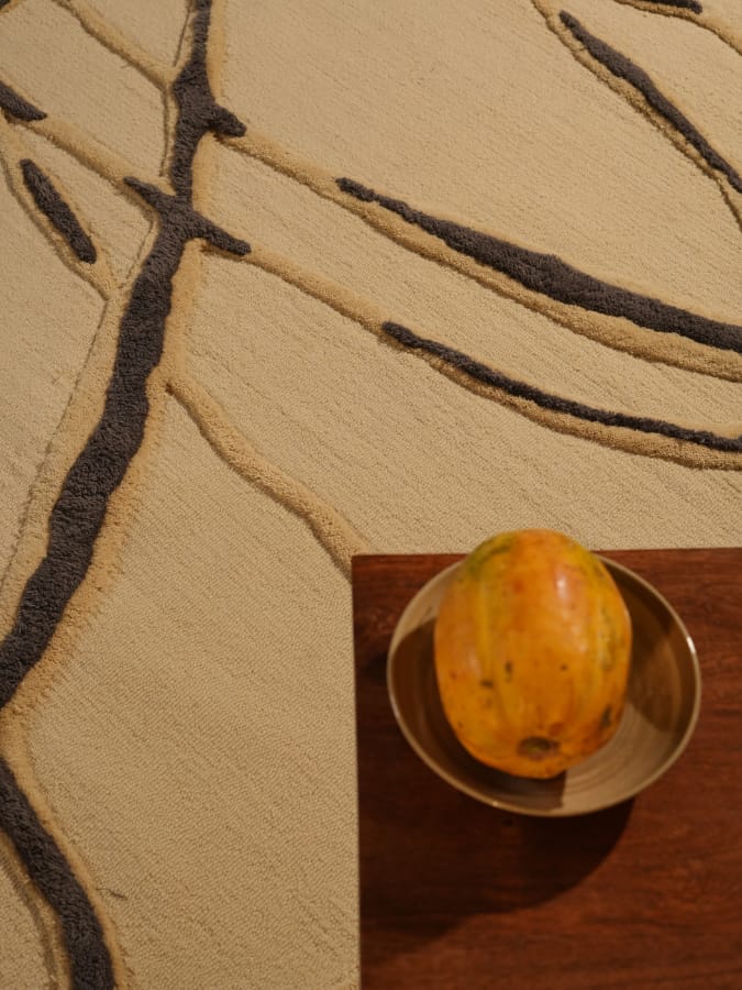 Jardin Hand Woven Irregular Hand Tufted Carpet & Rug