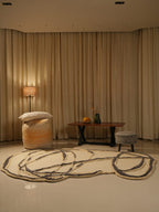 Jardin Hand Woven Irregular Hand Tufted Carpet & Rug