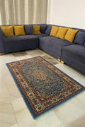 Kohinoor Traditional Pattern Hand Knotted Rectangle Anti-Skid Designer Carpet